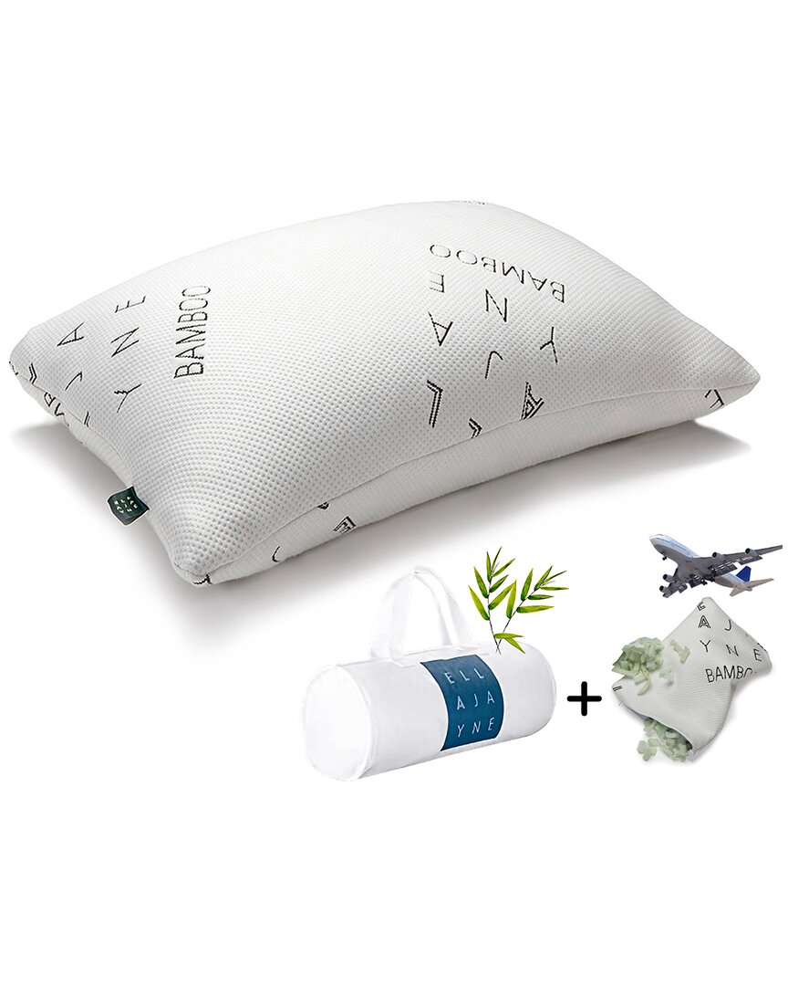 Ella Jayne Ej Shredded Memory Foam Pillow 2pk Bundle In White