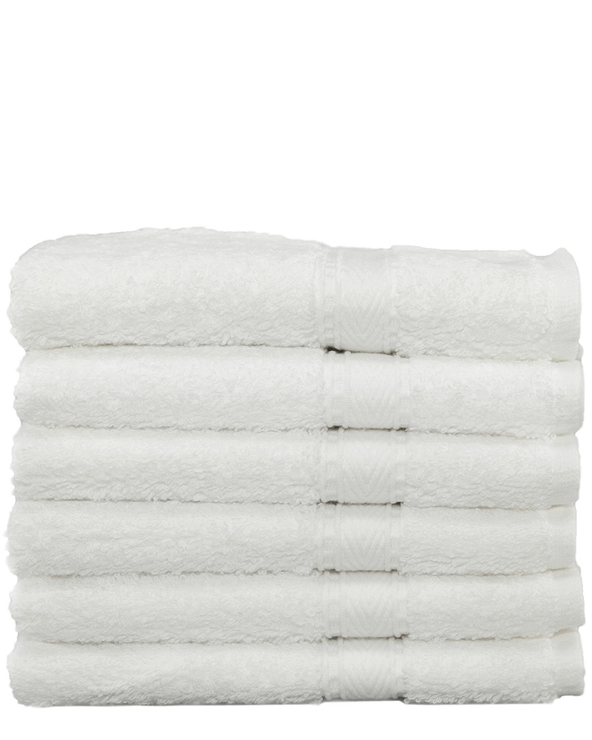 Linum Home Textiles Set Of 6 Terry Washcloths