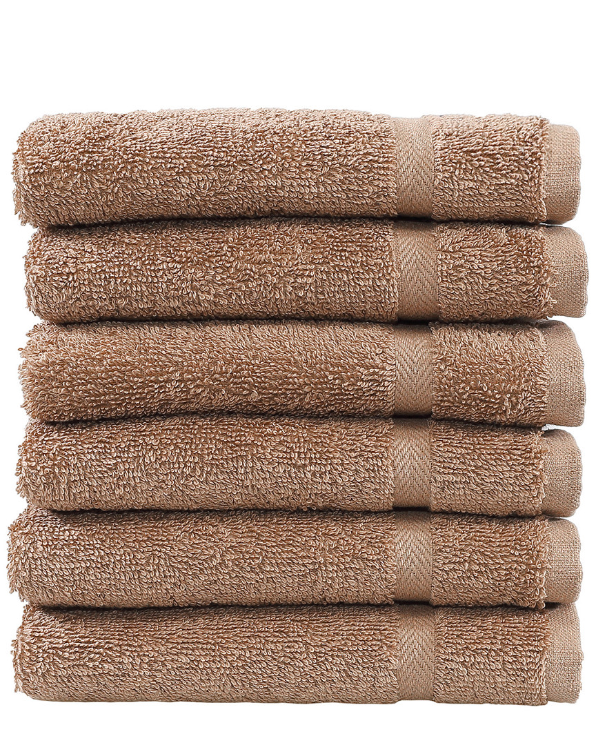 Shop Linum Home Textiles Set Of 6 Denzi Washcloths
