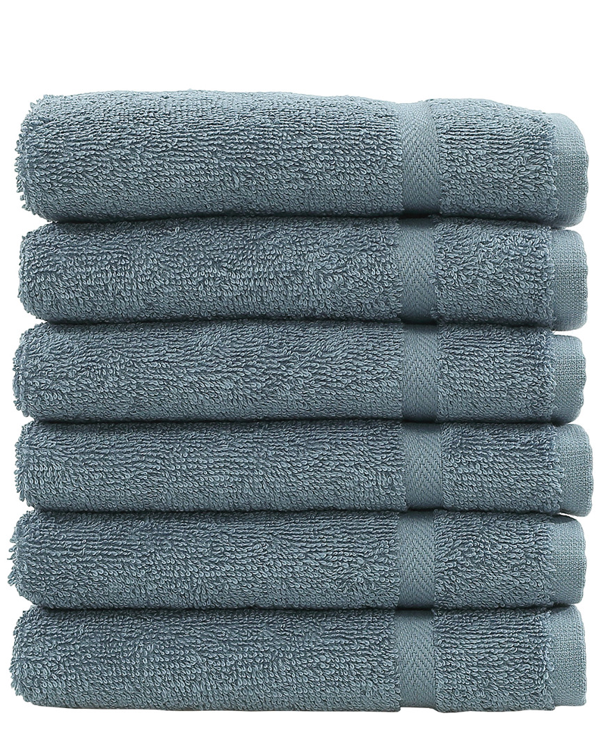 Linum Home Textiles Set Of 6 Denzi Washcloths