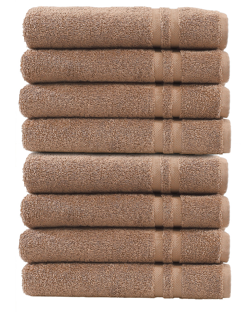 Linum Home Textiles Set Of 8 Denzi Hand Towels