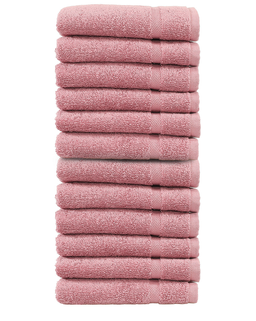 Linum Home Textiles Set Of 12 Denzi Washcloths