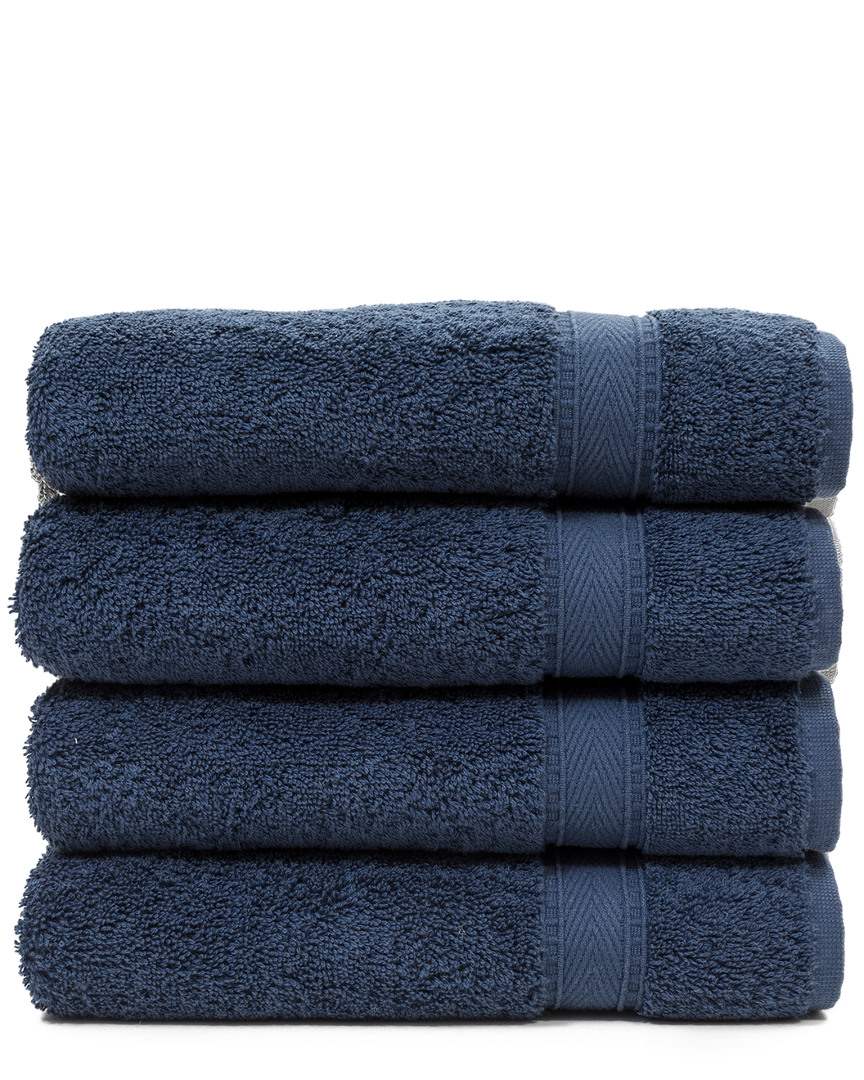 Linum Home Textiles Set Of 4 Sinemis Terry Hand Towels