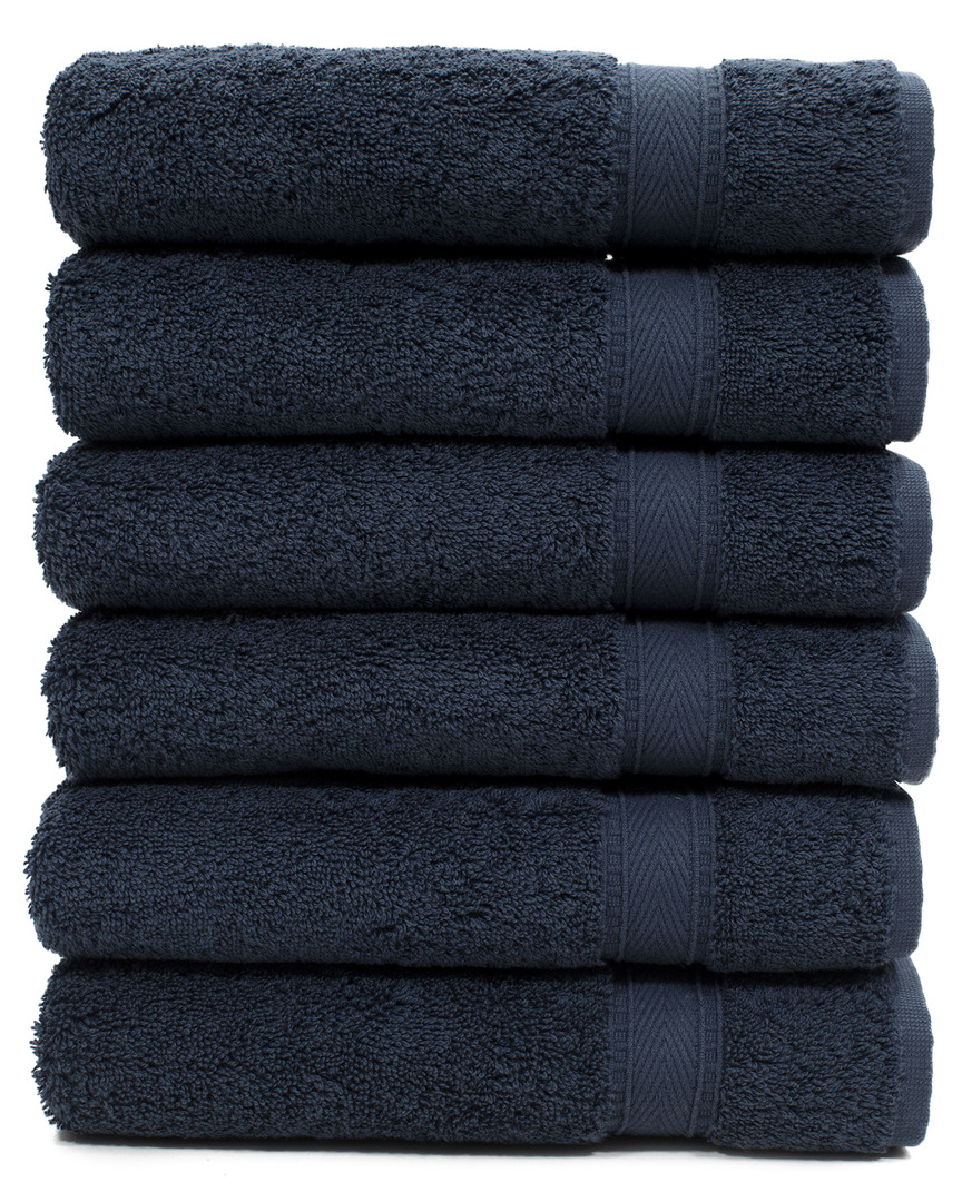 Linum Home Textiles Set Of 6 Sinemis Terry Hand Towels