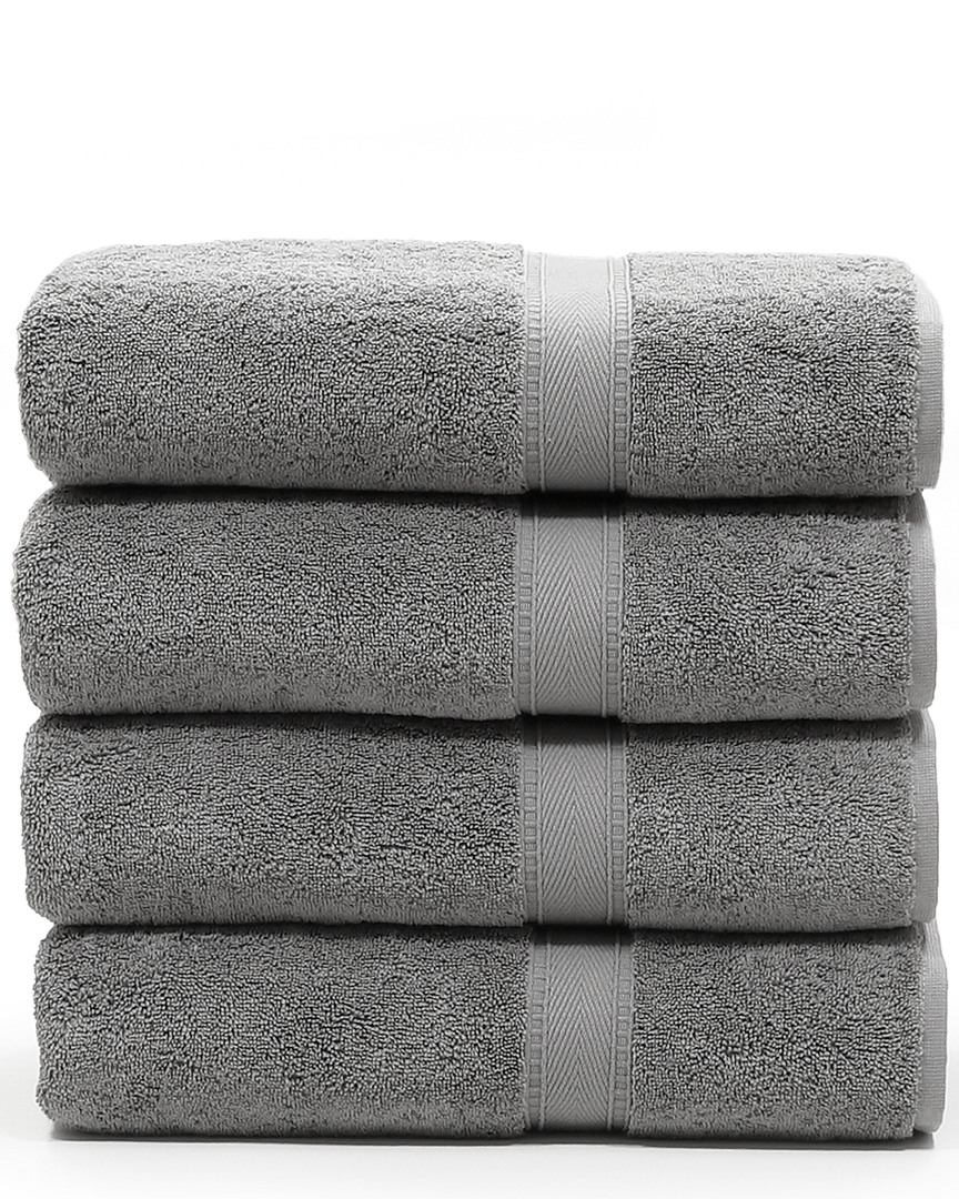 Linum Home Textiles Set Of 4 Sinemis Terry Bath Towels