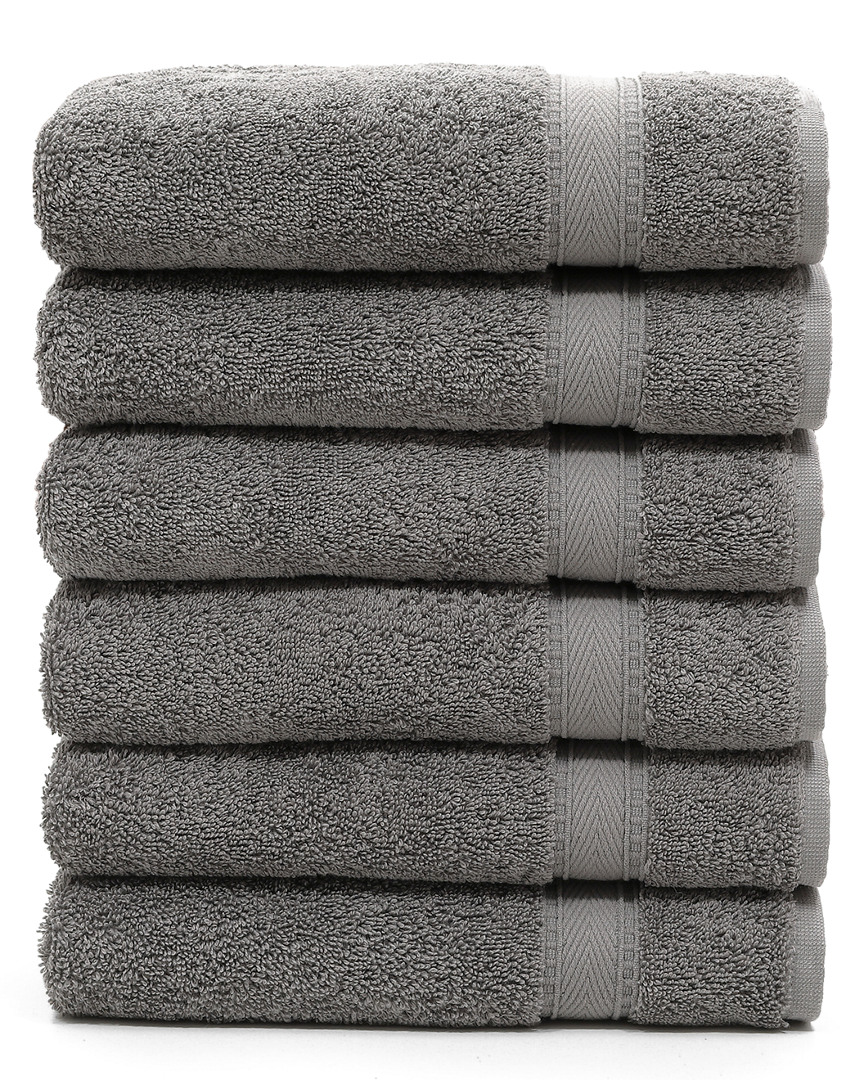 Linum Home Textiles Set Of 6 Sinemis Terry Washcloths
