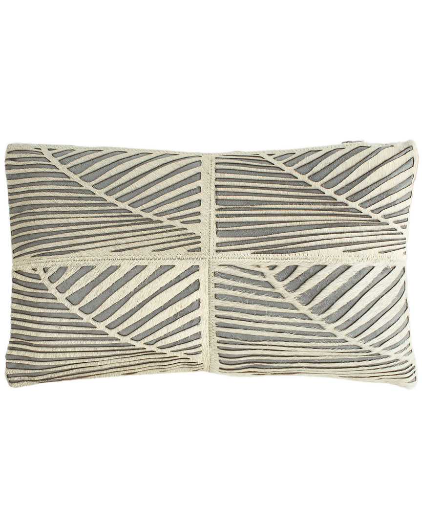 Safavieh Palm Cowhide Pillow