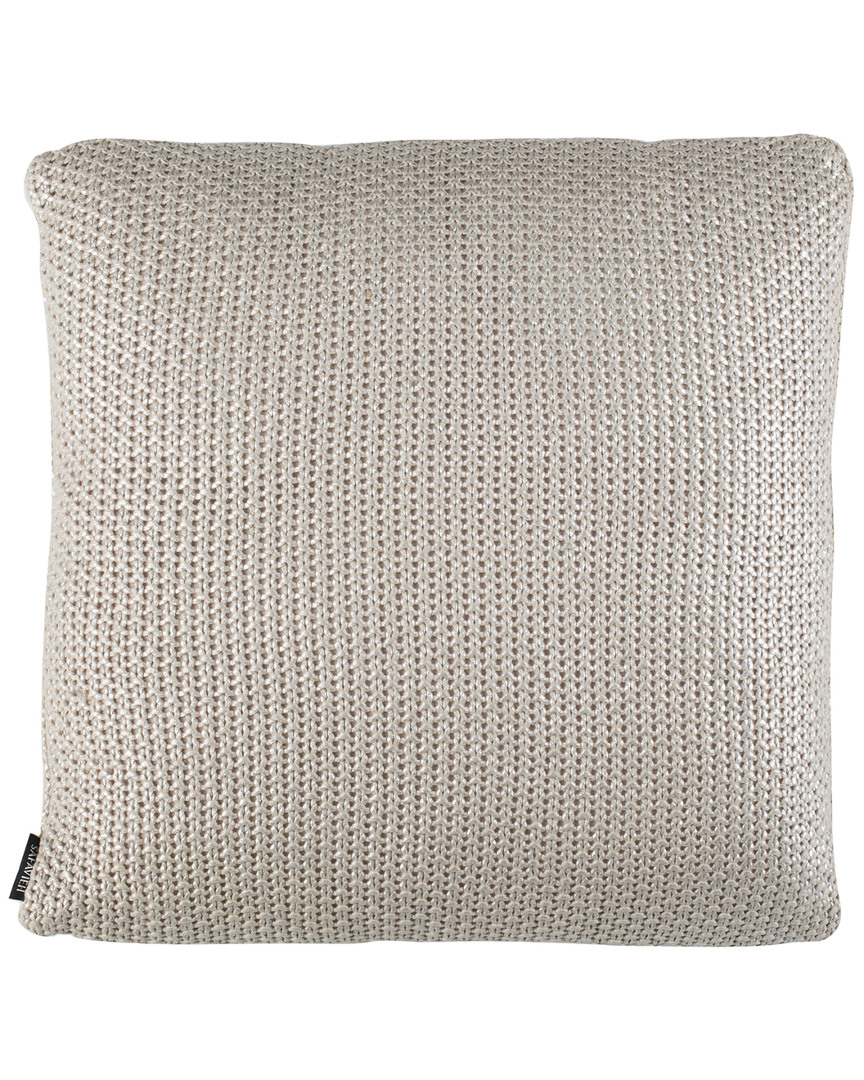 Safavieh Tickled Grey Knit Pillow