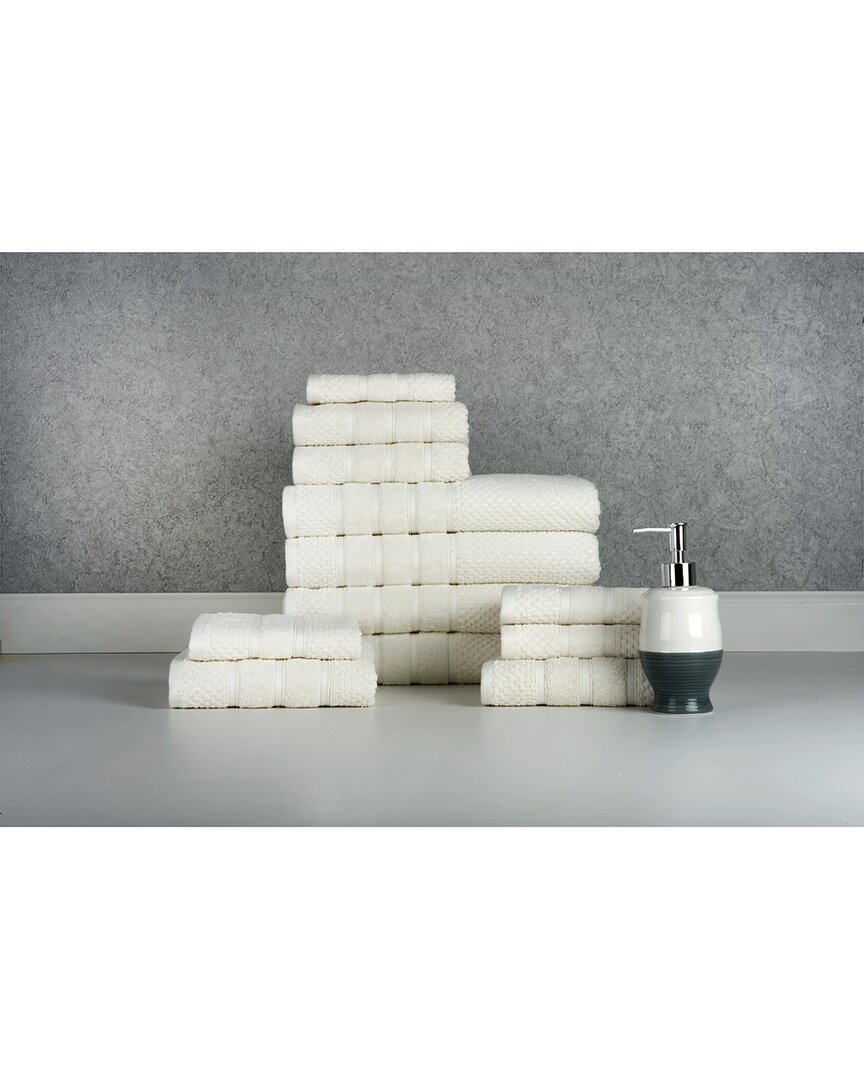Shop Bibb Home 12pc Egyptian Cotton Towel Set