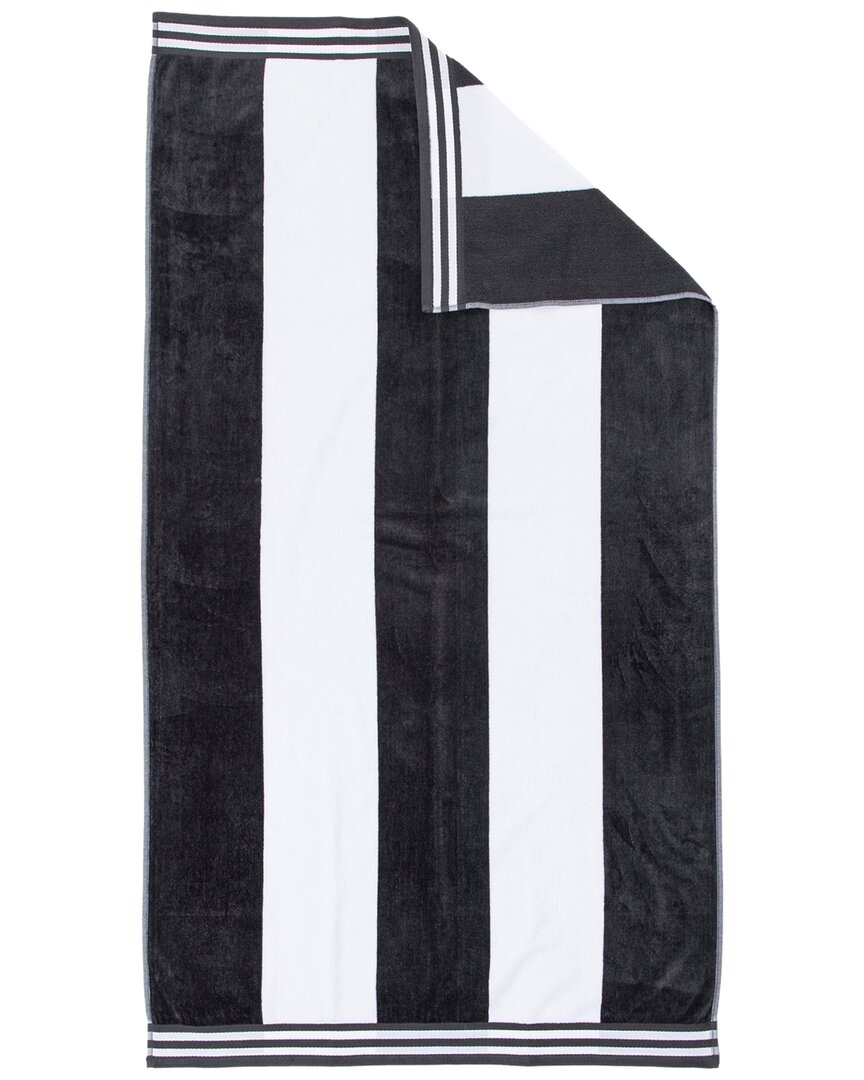 Superior Cabana Stripe Oversized Lightweight Beach Towel