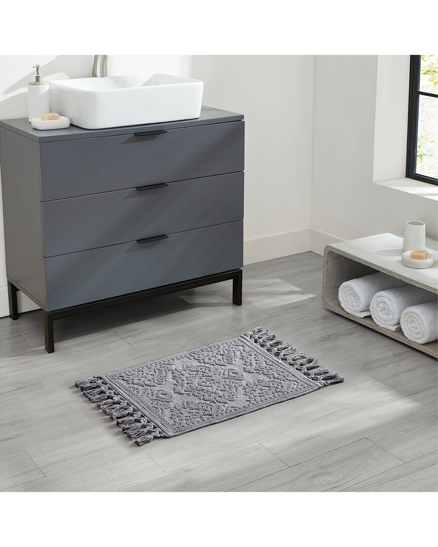 Jean Pierre New York Ricardo Cotton Fringe Bath Rug Set