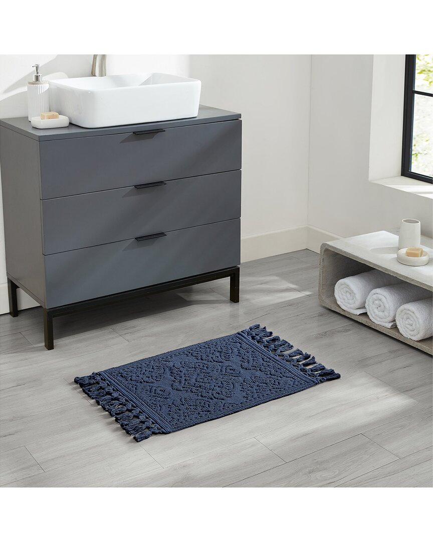 Jean Pierre New York Ricardo Cotton Fringe Bath Rug Set