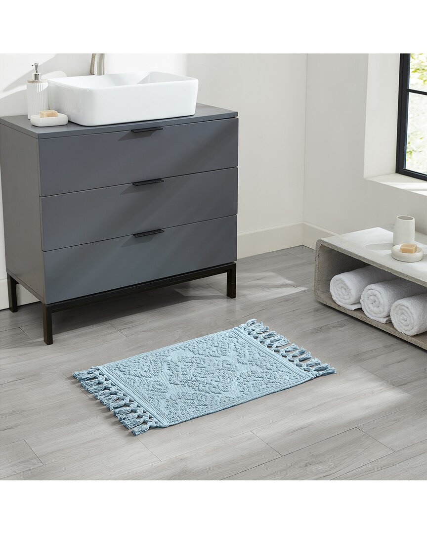 Jean Pierre New York Ricardo Cotton Fringe Bath Rug Set