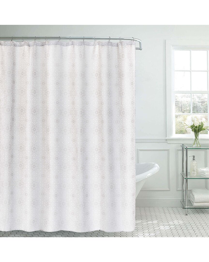 Shop Laura Ashley Desmond Jacquard Shower Curtain
