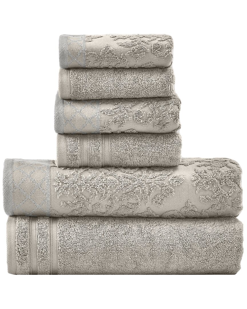 Modern Threads Colonial Home Damask 6pc Towel Set