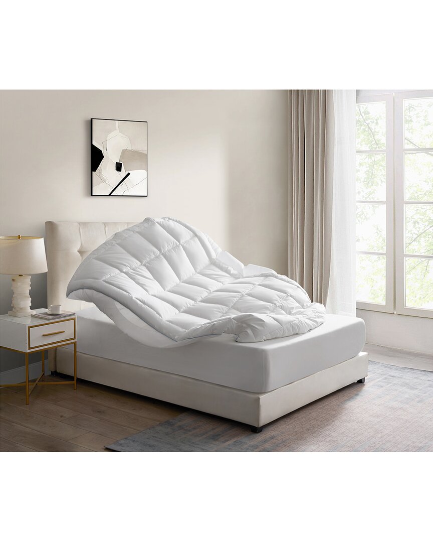 Sleep Climate 300 Thread Count Temperature Balancing Mattress Pad With 37.5¨ Technology