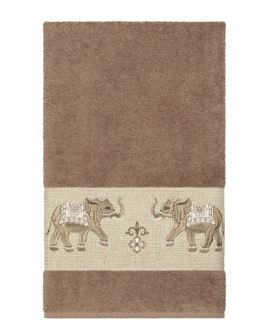 Shop Linum Home Textiles Quinn Turkish Cotton Embellished Bath Towel