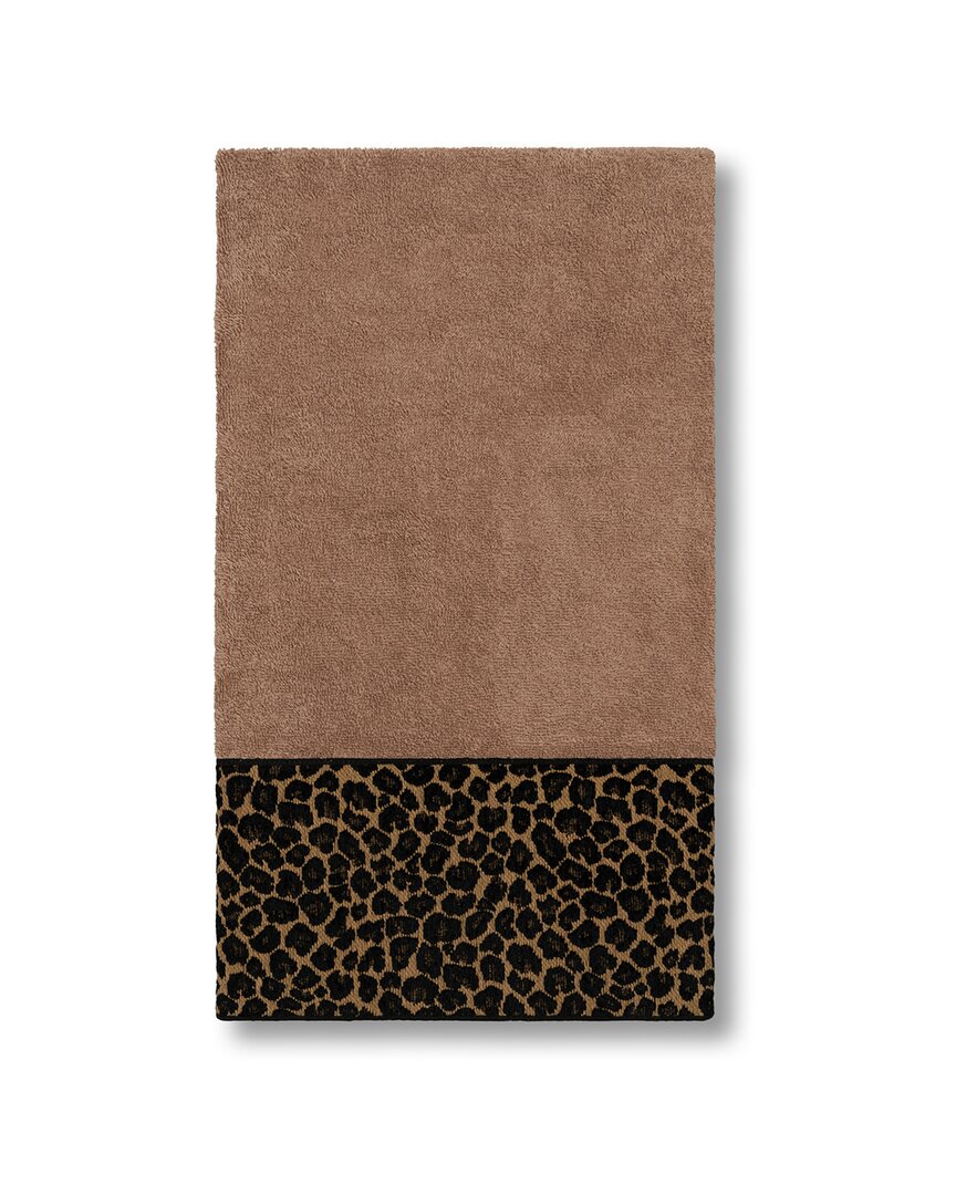 Linum Home Textiles Spots Turkish Cotton Embellished Bath Towel