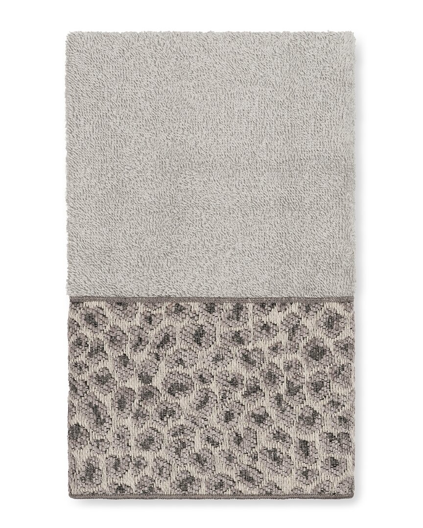 Linum Home Textiles Spots Turkish Cotton Embellished Hand Towel