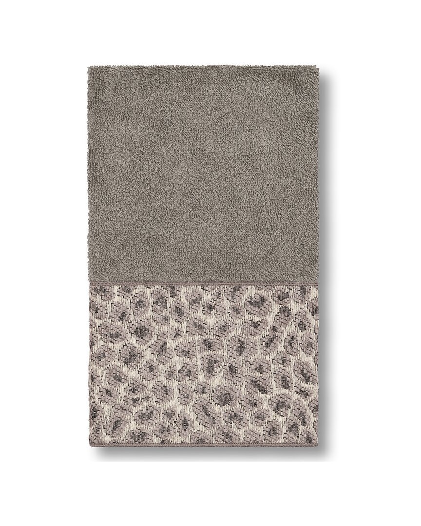 Shop Linum Home Textiles Spots Turkish Cotton Embellished Hand Towel