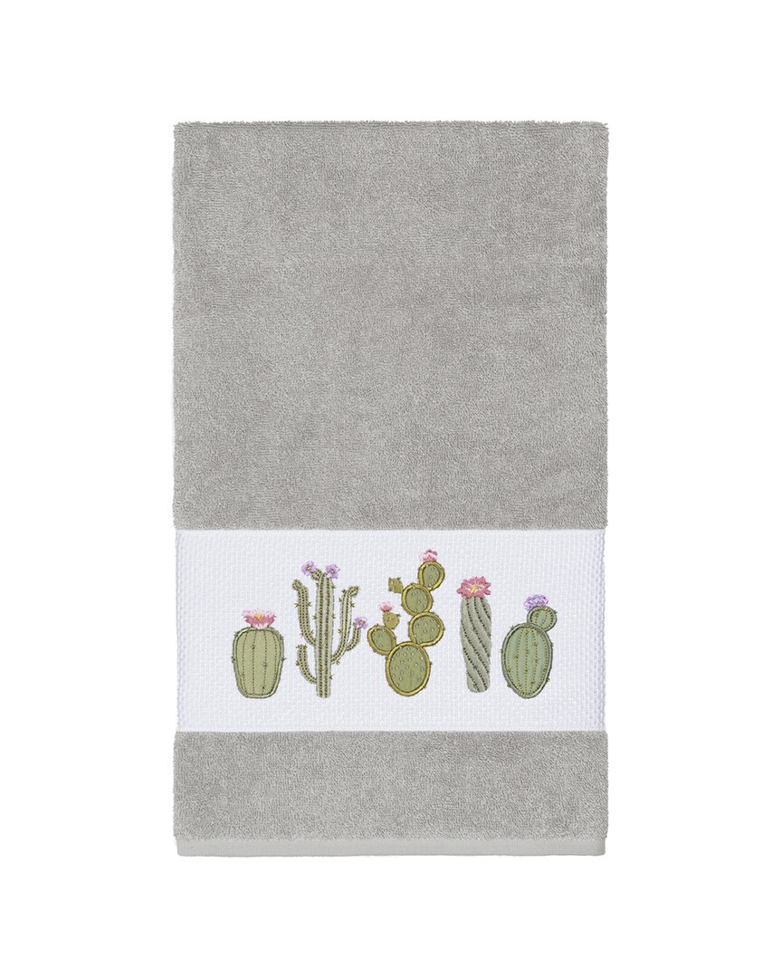 Linum Home Textiles Mila Turkish Cotton Embellished Bath Towel