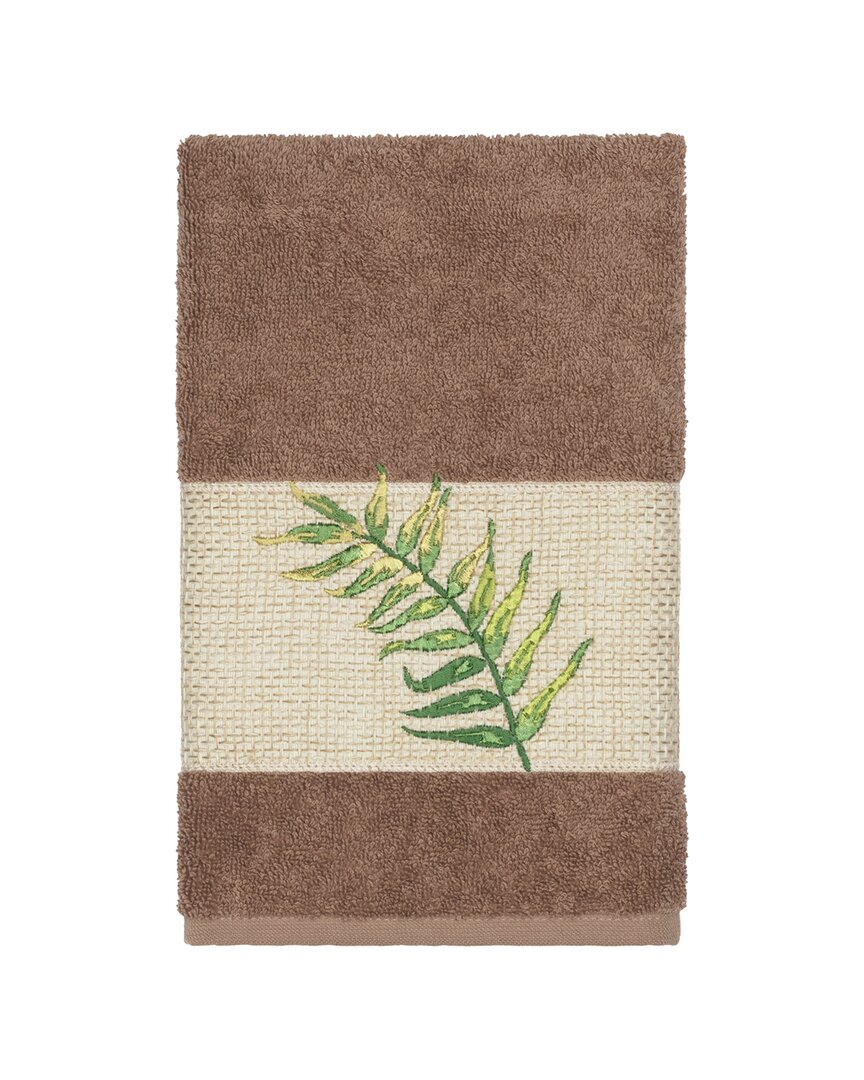 Linum Home Textiles Zoe Turkish Cotton Embellished Hand Towel