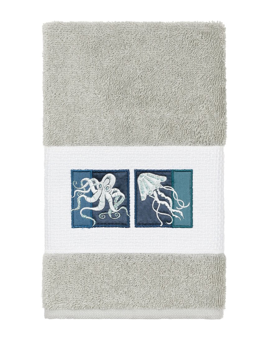 Shop Linum Home Textiles Ava Turkish Cotton Embellished Hand Towel