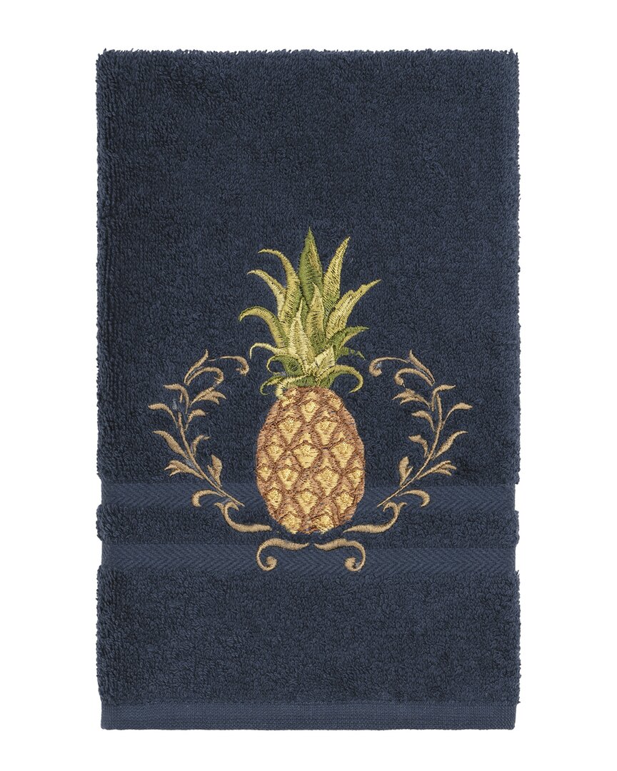 Linum Home Textiles Welcome Turkish Cotton Embellished Hand Towel