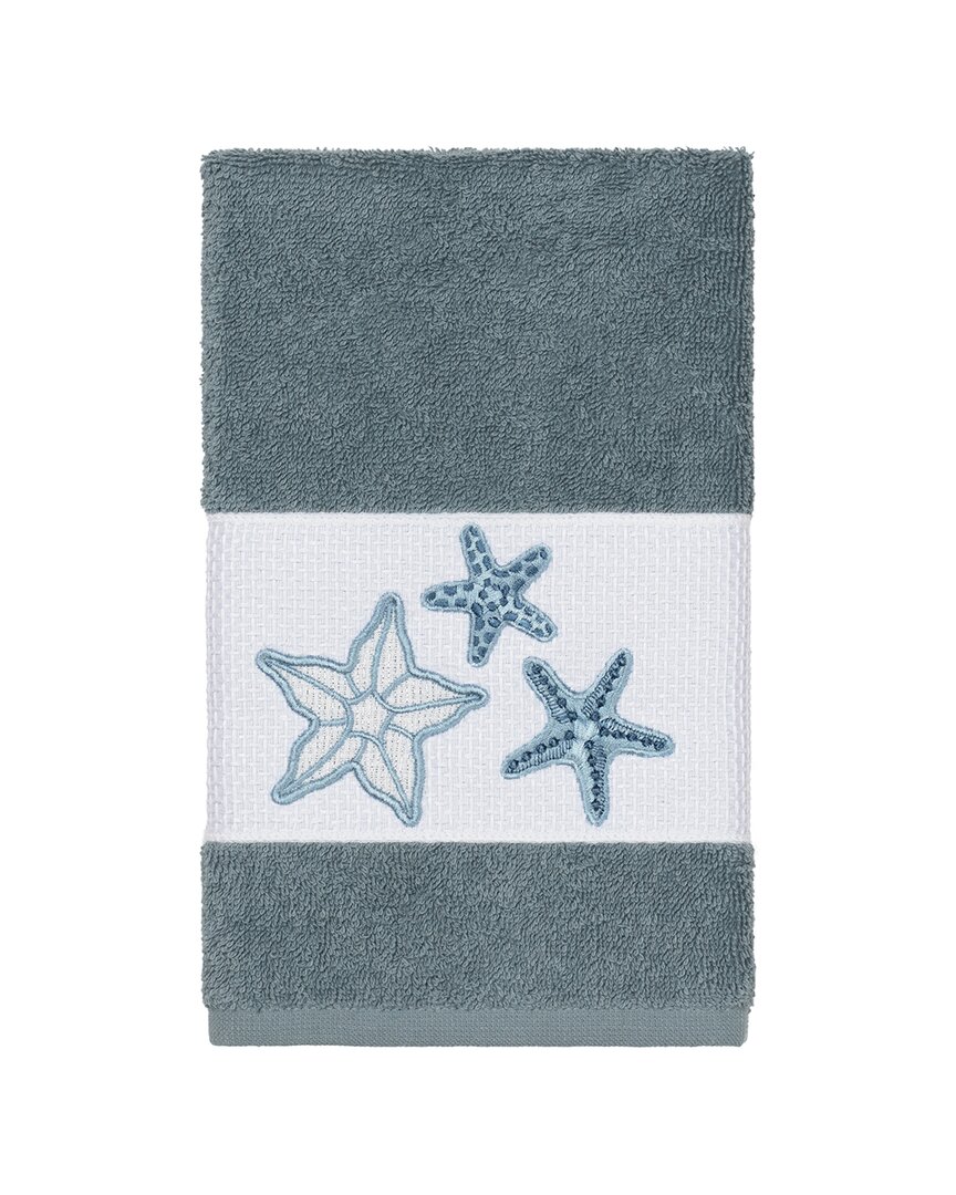 Linum Home Textiles Lydia Turkish Cotton Embellished Hand Towel