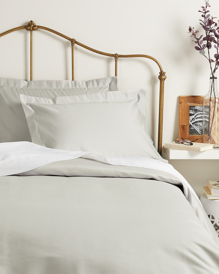 Superior 300 Thread Count Solid Duvet Cover Set
