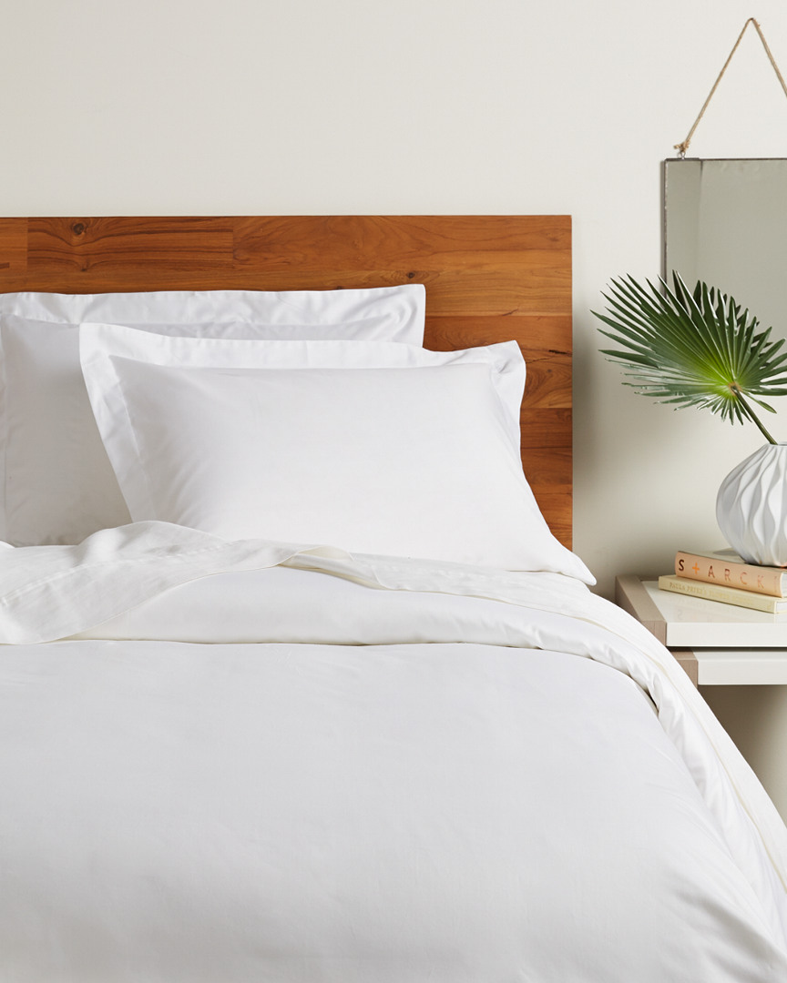 Superior 300 Thread Count Solid Duvet Cover Set