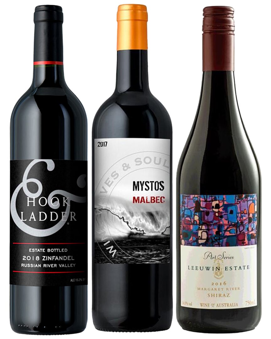 Splash Wines The Bigger Bolder Artisan Reds Pack: 3 Or 6 Bottles