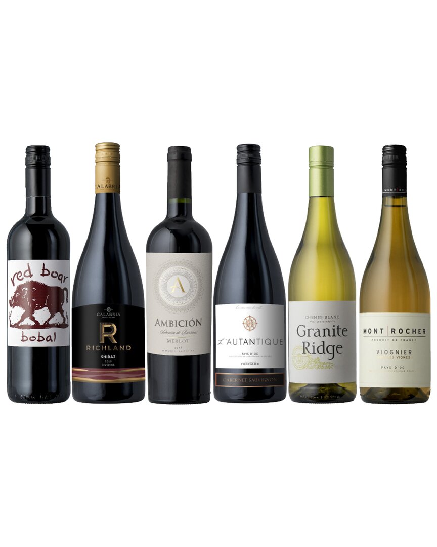 Shop Splash Wines The Ultimate Cheese Wines: 6 Or 12 Bottles