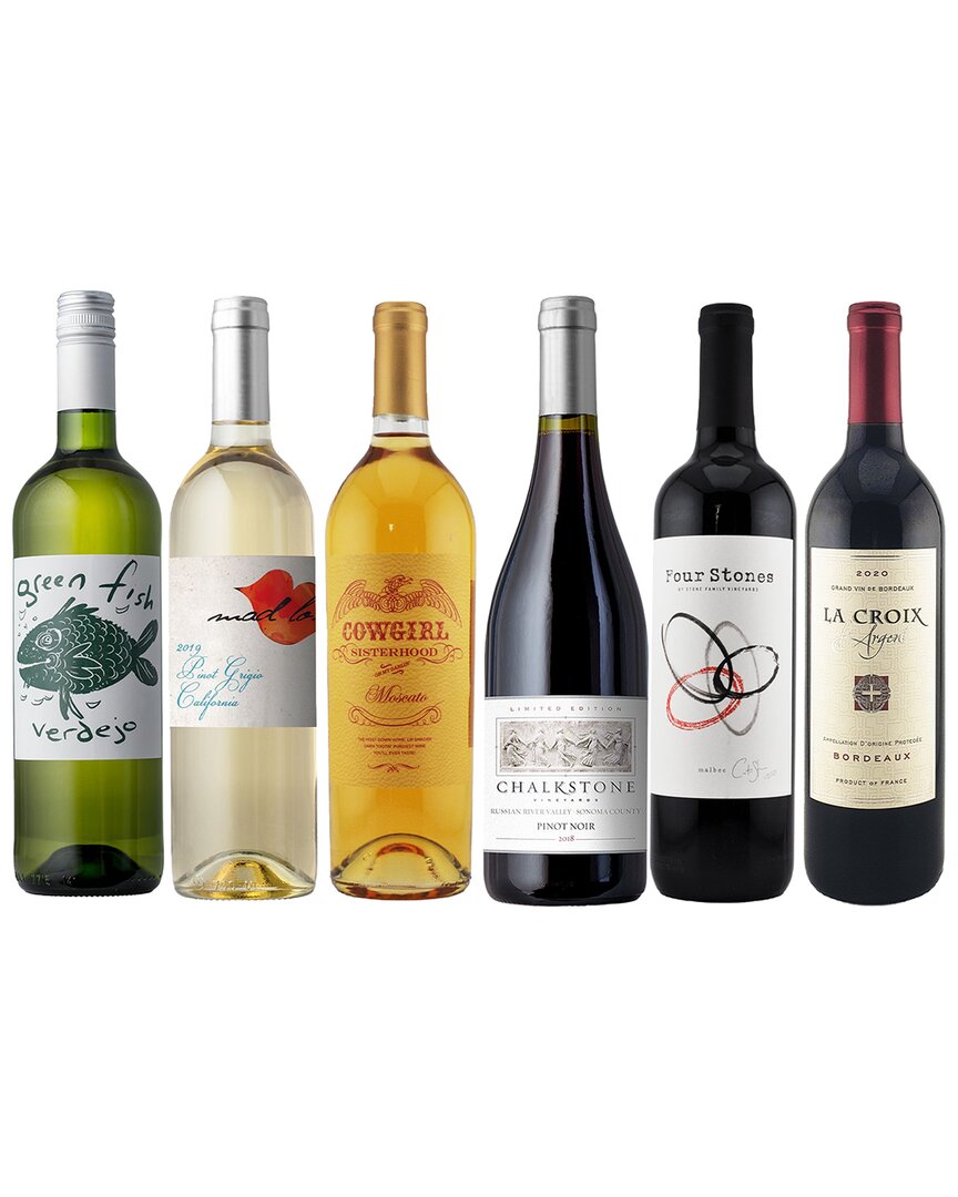Splash Wines The Ultimate Cheese Wines: 6 Or 12 Bottles