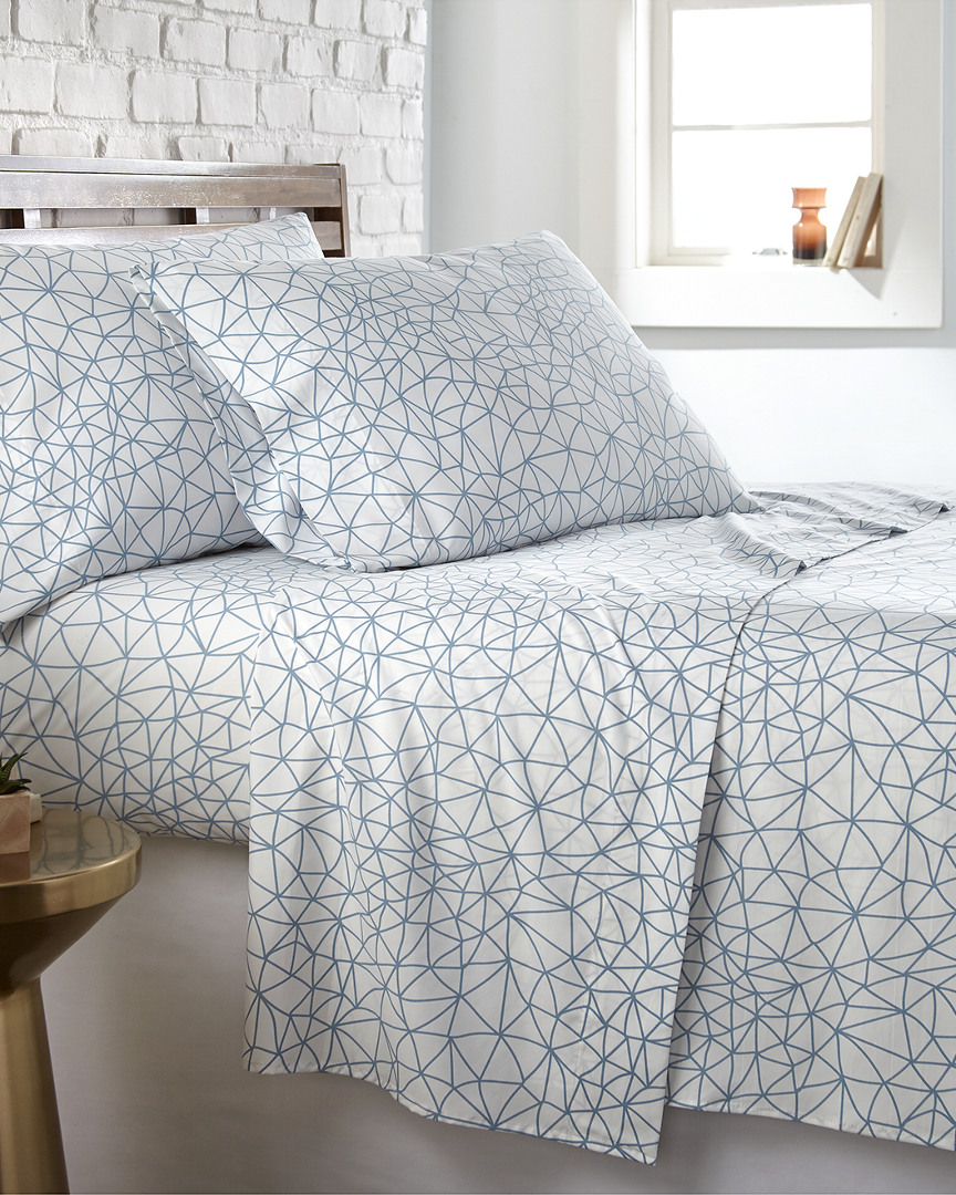 Shop South Shore Linens Southshore Linens Ultra Soft Geometric Maze Sheet Set