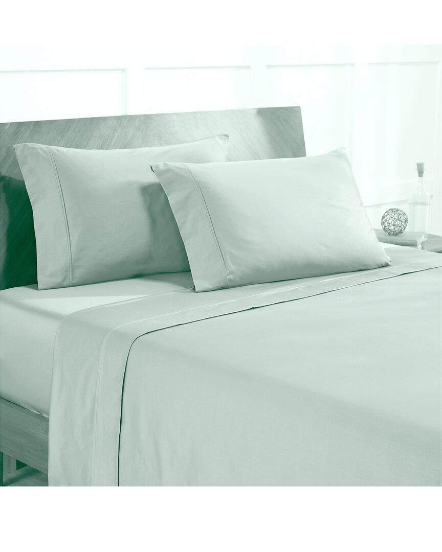 Modern Threads 400 Thread Count Egyptian Cotton Sheet Set In Green
