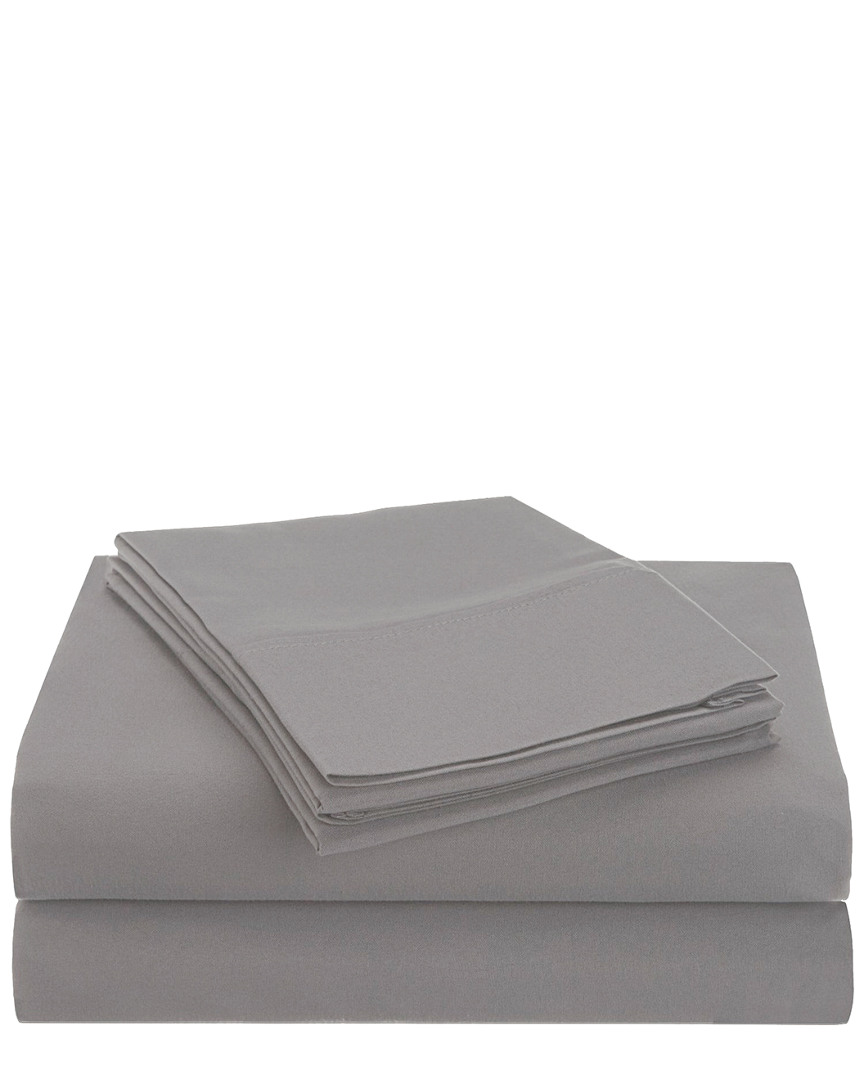 Superior Solid Wrinkle-resistant Deep Pocket Soft Sateen Weave Sheet Set