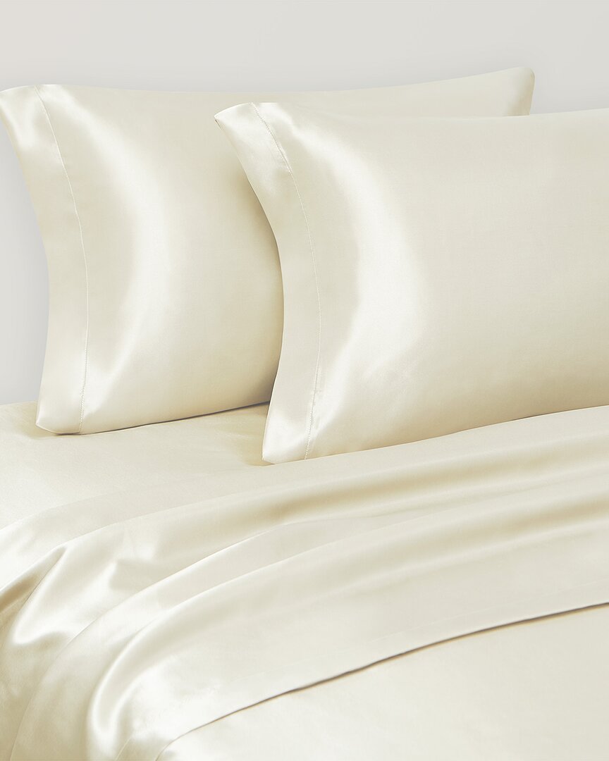 Marquis By Waterford Discontinued  Jennet 4pc Sheet Set In Ivory