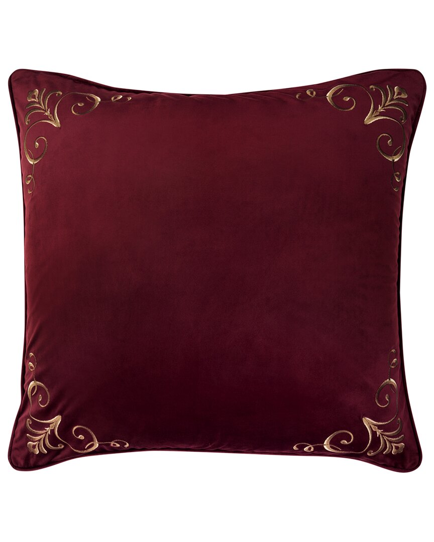 J Queen New York Five Queens Court Bordeaux Euro Sham