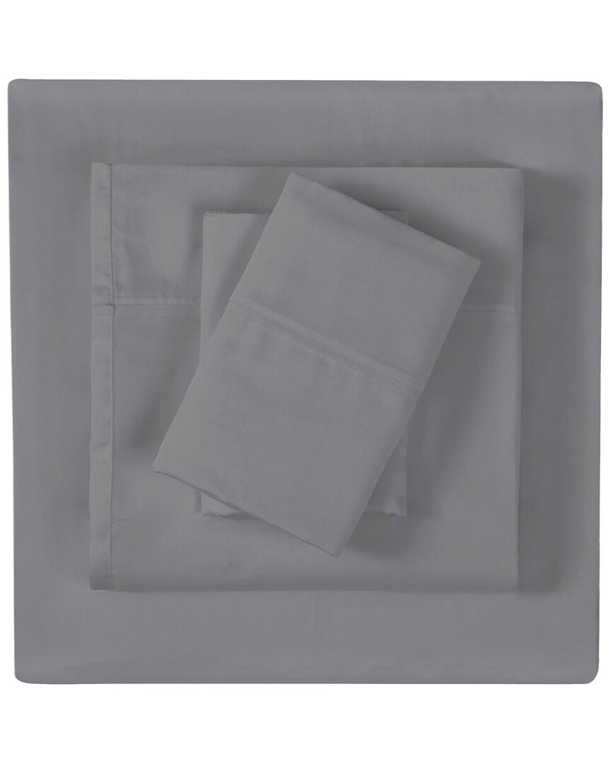 Vince Camuto 400tc Cotton Sheet Set In Grey