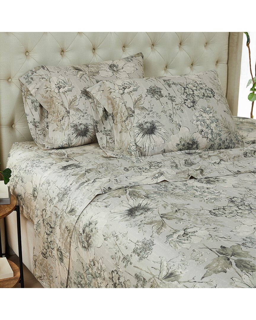 Southshore Fine Linens Skye 300 Thread Count Cotton Extra Deep Pocket Sheet Set