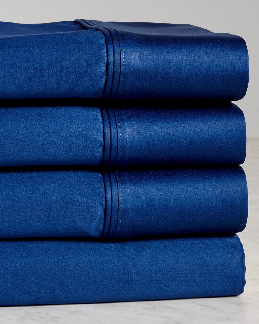 SUPERIOR SUPERIOR SOLID 1200 THREAD COUNT EGYPTIAN COTTON DEEP POCKET SHEET SET
