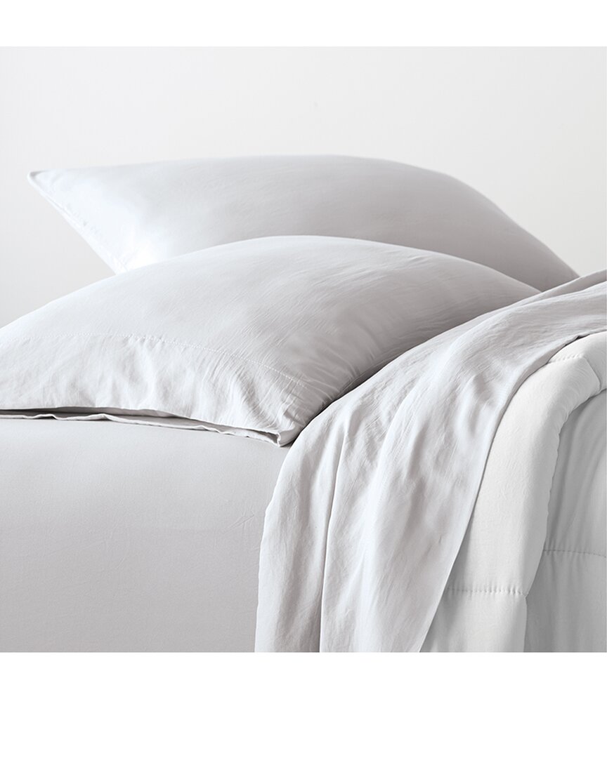 Ella Jayne Cotton Percale 300tc Percale Pillow Case Pair In Grey
