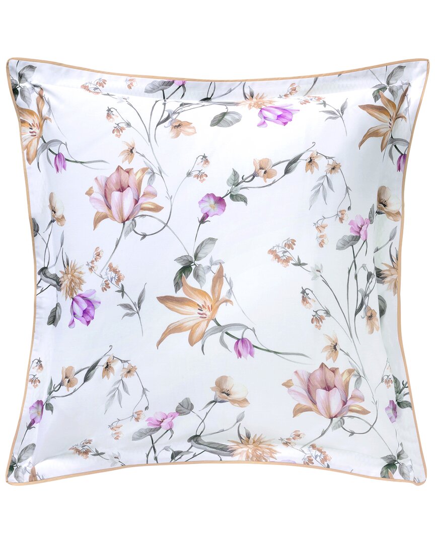 Anne De Solene Anne De Solène Cotton Percale 200 Thread Count Perle Lune Euro Sham