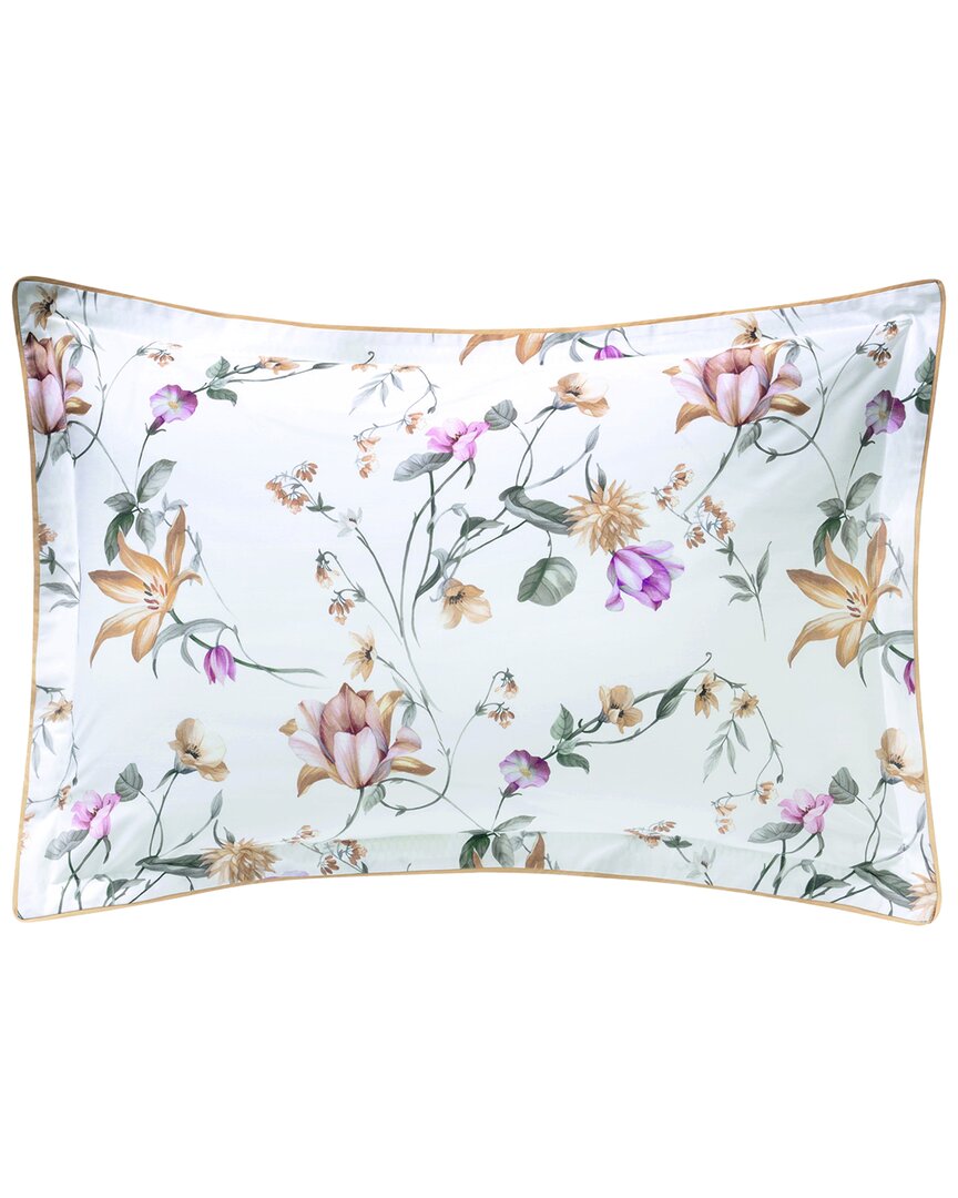 Anne De Solene Anne De Solène Cotton Percale 200 Thread Count Perle Lune Boudoir Sham