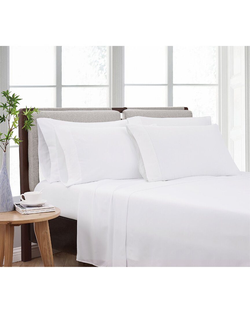 Cannon Heritage Solid 7pc Sheet Set In White