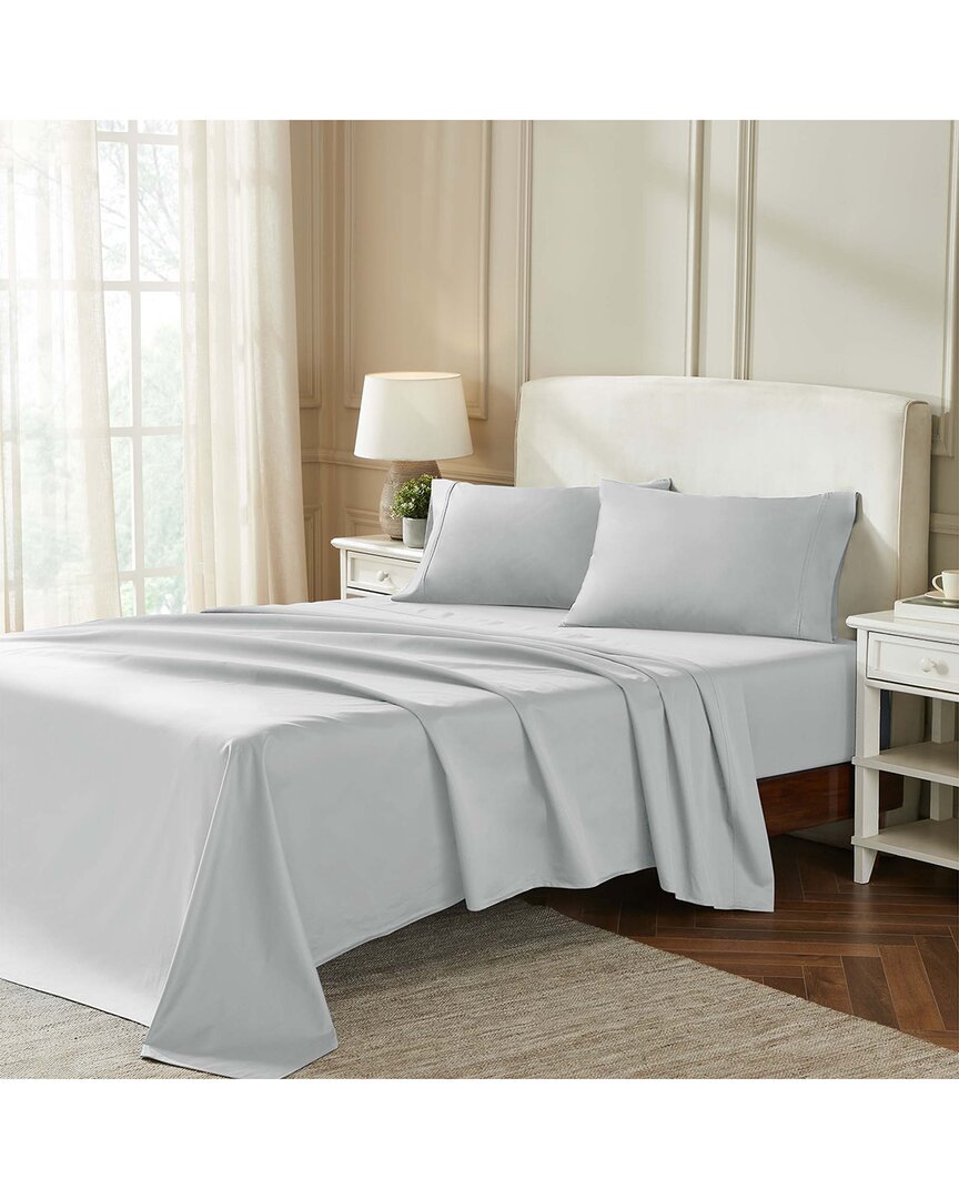 SUPERIOR SUPERIOR 850 THREAD COUNT 100% COTTON SOLID BED SHEET SET 
