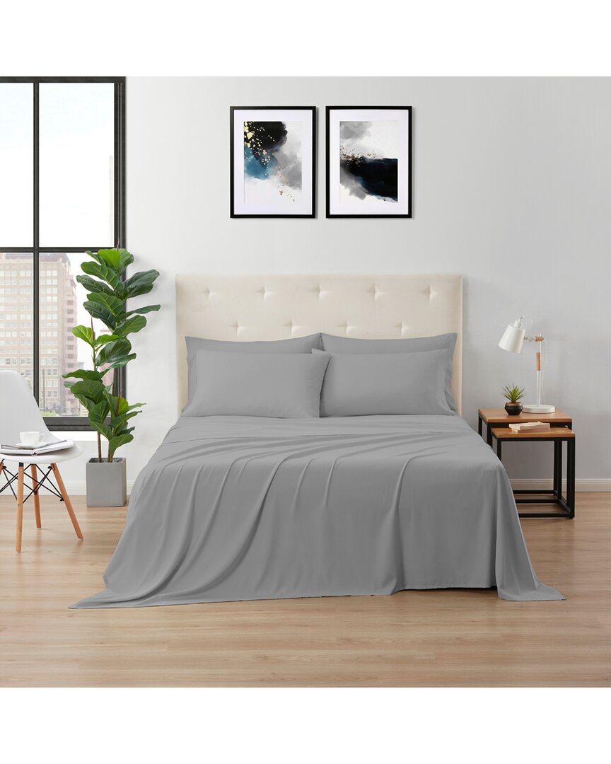 Kathy Ireland Bamboo Cooling Sheet Set - Alloy
