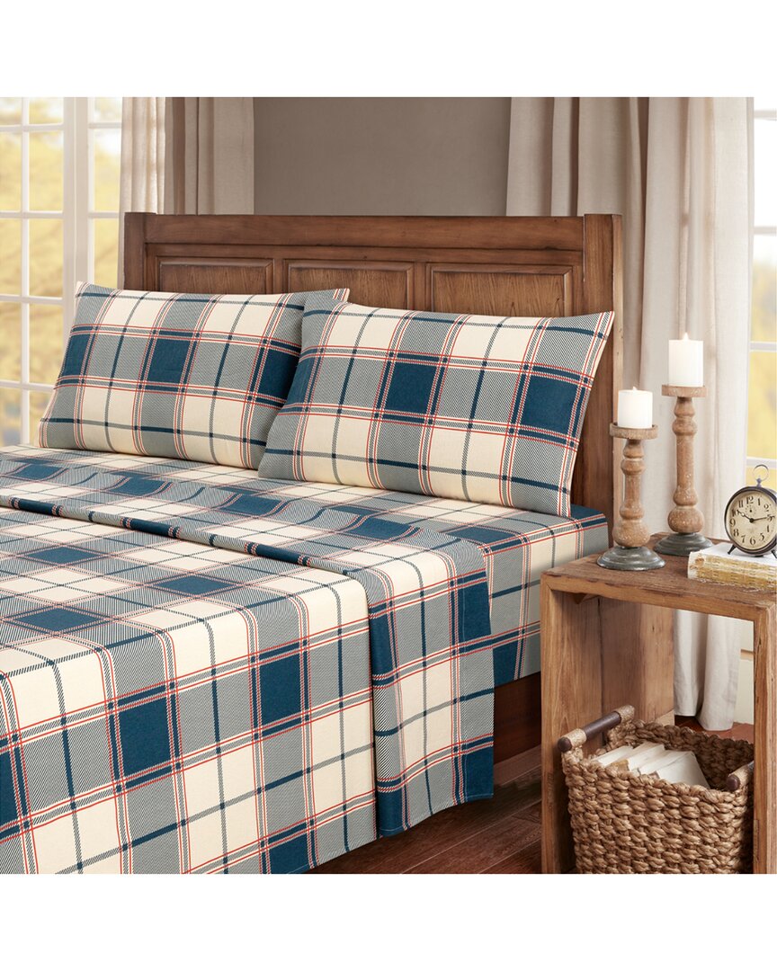 Kathy Ireland 100% Turkish Cotton Flannel Sheet Set