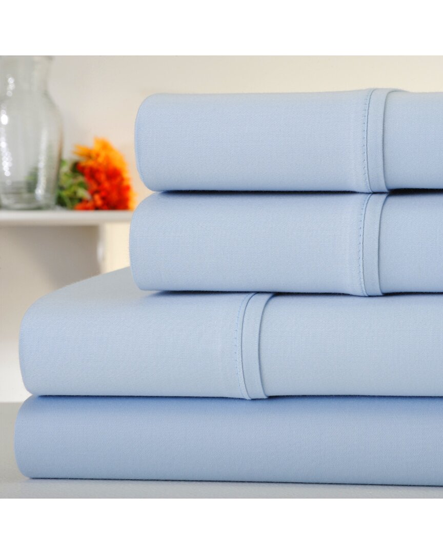 Kathy Ireland 300 Thread Count Sateen Cotton Sheet